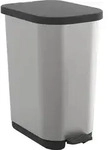 Rotho Abfalleimer 35 L RIBO - Treteimer Geruchsdicht - Abfallbeh&auml;lter 40,0 x 28,5 x
