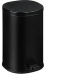 Relaxdays M&uuml;lleimer Bad, 5 Liter, Kosmetikeimer mit Soft-Close, matte Optik,