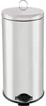 Abfalleimer 30 Liter Edelstahl Jannik - Silber