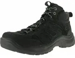 Ecco Damen Outdoorschuhe/ Schn&uuml;rschuhe/ Halbschuhe OFFROAD W Schwarz Leder Textil