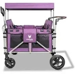 FUXLIFE by FUXTEC faltbarer Bollerwagen - Premium - FX-CTXL900 4-Sitzer Purpur mit
