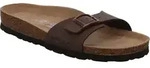 Rohde Damen Ledertief-Fu&szlig;bett Clogs Pantoletten Keilabsatz Alba 5584, Gr&ouml;&szlig;e:38 EU,
