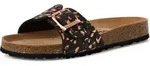Tamaris Damen Pantolette mit Schnalle und Tieffu&szlig;bett aus Leder 1-27520-42,