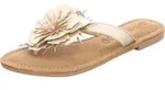 Lazamani Riemchen Sandalen f&uuml;r Damen - Gold - 36