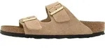 Birkenstock Arizona schmal Pantolette Beige in Gr. 36 - Braun - 36
