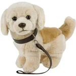 Golden Retriever Labrador stehend 23 cm Hund Kuscheltier