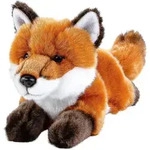 Kuscheltier Fuchs liegend rotbraun 30cm (mit Schwanz)