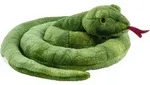 Schlange gr&uuml;n 90 cm Kuscheltier