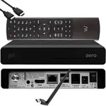 VU+ Plus Zero Linux Full HD Sat Receiver - Schwarz + 150 Mbits Wifi Stick -...