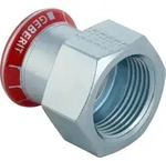 Geberit GE Mapress, C-Stahl Uebergang, d15mm x Rp3/8, verzinkt, 1 Stk.