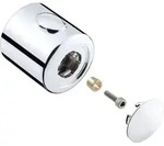 Hansgrohe Ab- / Umstellgriff Ecostat 1001 SL Chrom - Silber