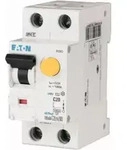 Eaton FI/LS Kombination, 16 A, 30 mA, LS-Charakteristik: B, 1p+N, FI-Charakteristik: