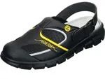 Abeba Berufsschuhe Dynamic OB Clog schwarz/gelb CE ESD SRC - Schwarz/Gelb - 47