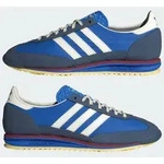 Damen Sportschuhe Adidas Samba OG W - Wei&szlig;/Dunkelblau/Blau - 39 1/3