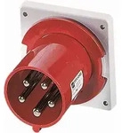 Mennekes GER&Auml;TESTECKER 400V (AM 1688 5X63A) - Rot