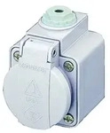 MENNEKES Elektrotechnik GmbH & Co. KG Aufbausteckdose Schuko 10081 16A2P+E 230V