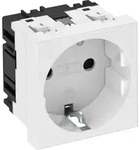 Obo Bettermann STD-D0 RW1, 2P, Wei&szlig;, 250 V, 16 A, 45 mm, 42 mm - Wei&szlig;