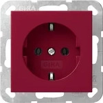 GIRA Steckdose SCHUKO 4455108 System 55 Rot - Rot