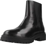 GEOX Stiefelette IRIDEA, Glattleder, Schwarz, Damen - Schwarz - 37