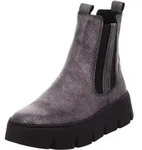 Gabor Stiefelette Stiefelette Leder - Grau - 35