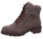 Tamaris Schn&uuml;rstiefel Braun - Dunkelrot - 36