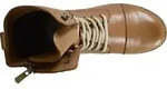 Andrea Conti Damen Stiefelette Schn&uuml;rboot Leder 0348760, Gr&ouml;&szlig;e:37 EU, Farbe:Braun