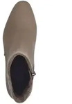 MARCO TOZZI Damen Stiefelette samtig weich Blockabsatz 2-25364-43, Gr&ouml;&szlig;e:38 EU,