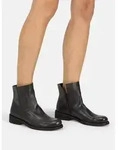 FELMINI Stiefelette Stiefelette Veloursleder - Schwarz - 36