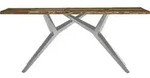 SIT M&ouml;bel Esstisch 240 x 100 cm aus Altholz | 40 mm starke Tischplatte bunt lackiert