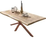 SIT M&ouml;bel Baumkante-Esstisch | 220 x 100 cm | 56 mm Platte Mango natur 