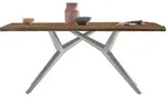 SIT M&ouml;bel Esszimmertisch 240 cm aus Teak | Tischplatte 50 mm natur | Gestell...