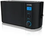 Arendo Toaster, 2 lange Schlitze, f&uuml;r 4 Scheiben, 1500 W, Langschlitz,