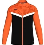 Jako Iconic Polyesterjacke Kinder - Schwarz / Neonorange | Gr&ouml;&szlig;e: 116 - Schwarz -