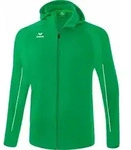 Erima Liga Star Trainingsjacke mit Kapuze Smaragd/Wei&szlig; Junior - Gr&uuml;n - 104