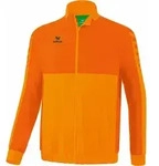 Erima Six Wings Pr&auml;sentationsjacke Neu Orange/Orange Junior - Orange - 152