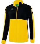 Erima Six Wings Pr&auml;sentationsjacke Gelb/Schwarz - Gelb - 34