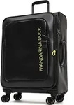 Mandarina Duck ECO - 4-Rollen-Trolley M 67 cm erw. (black) - Schwarz