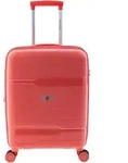 Gladiator 3800 4 Rollen Kabinentrolley 55 cm mit Dehnfalte - Koralle