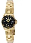 Invicta Pro Diver 8943 Damen Uhr - Quartz Bewegung - Edelstahl mit schwarzem