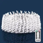 MONZANA&reg; Lichterkette 400 LED 15m Fernbedienung 8 Leuchtmodi IP44 Innen Au&szlig;en