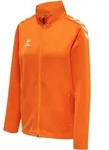 HUMMEL hmlCORE XK POLY ZIP SWEAT WOMAN, ORANGE TIGER, XS - Orange - XS