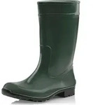 Ladeheid Damen Gummistiefel LA-967 (Flaschengr&uuml;n/Schwarz, 36 EU) - Gr&uuml;n - 36