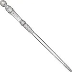 Wicked Zauberstab-Replik 1/1 Glinda's Trainings Zauberstab 36 cm - Silber