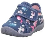 Superfit Baby M&auml;dchen SPOTTY Hausschuhe, HELLBLAU/MEHRFARBIG 8140, 18 EU - 18