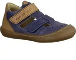 D&auml;umling 070411M-42 Sandale, Jungs, Leder, Porto Mint, Lauflernschuh,...