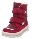 Superfit M&auml;dchen FLAVIA warm gef&uuml;tterte Gore-Tex Stiefel, ROT/SILBER 5000