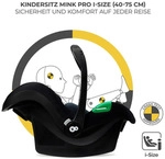 Kinderkraft Yoxi 3in1 Kinderwagen mit Babywanne & i-Size Autositz, drehbar,...