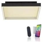 PAUL HAUS Q-MAGONG LED-Deckenleuchte, schwarz, Smarthome-f&auml;hig, dimmbar per