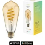 Hombli smarte Filament Gl&uuml;hbirne, ST64, E27, CCT, Amber