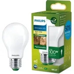 Philips Filament-Lampe, Milchglas, 100W A60 E27, 7,3 W, 100 W, E27, 1535 lm, 50000 h